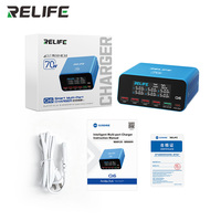 Chargeur multi-ports intelligent RELIFE Q6, station de charge rapide, chargeur rapide pour ordinateurs portables, smartphones, tablettes, outils de réparation