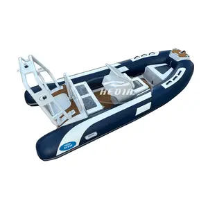 Luxury Sport 13ft Flat Bottom Aluminum Fishing Boat Inflatable Boat 4 Person Aluminum Rib Boat 390