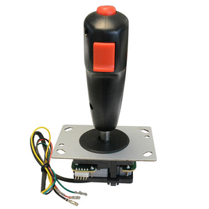 Arcade Flight Joystick With Vibration For <b>Pc</b> Gaming Controller 10x10 Cm Wiring Interface - Product Image 1