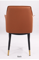 Meubles de Restaurant café maison hôtel salle à manger chaise en cuir moderne pour ensemble de Table
