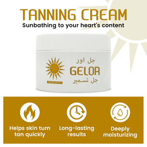 Crema Bronceadora para Uso <span class=keywords><strong>en</strong></span> Camas Solares, Libre de Crueldad Animal, Oscurece la Piel, Hidratante y con Ácido Hialurónico, Crema Bronceadora de Zanahoria Personalizada - Product Image 2