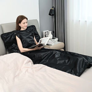 ผ้าห่มซาวน่าไฟฟ้าอินฟราเรดไกลแบบพกพากันน้ำผ้าน้ำหนักเบาสำหรับใช้ในบ้านดีไซน์เรียบง่ายรับประกัน1ปี - Product Image 1