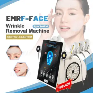 Equipamento profissional de levantamento facial Rf para elevação de testa e testículos, máquina facial profissional