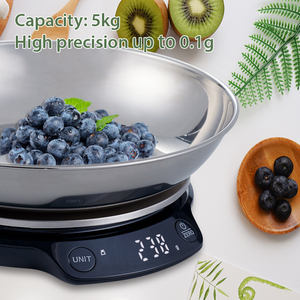 <span class=keywords><strong>2025</strong></span> New Arrival Thông Minh Cân Bằng Không Dây Dinh Dưỡng Quy Mô Ứng Dụng Miễn Phí Điện Tử Nhà Bếp Quy Mô Thực Phẩm Quy Mô Với Thép Không Gỉ Bát - Product Image 4