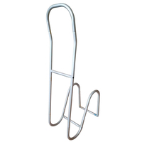 Impression personnalisée Présentoir en tissu tendu en forme de S pour salons professionnels Support en tissu extensible en forme de serpent double support pour toile de fond