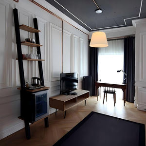 Ensemble de meubles de chambre d'hôtel en bois massif, service professionnel de décoration intérieure pour hôtels urbains et boutiques design, pour projets. - Product Image 4