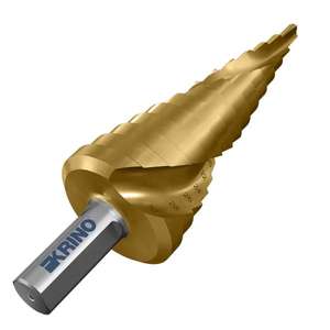 Krino-0124424บิตเจาะแบบสเต็ปเกลียว hss + Tin-EAN บิตเจาะ8014249376781อื่นๆ - Product Image 4
