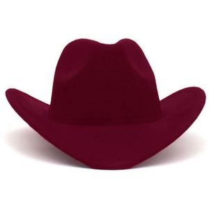 Sombrero de Copa con Borde Enrollado Tridimensional, Estilo Europeo y Estadounidense, Sombrero de Vaquero a la Moda - Product Image 3