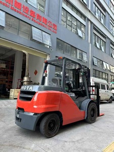 Montacargas Diésel HELI 45 de 4 y 5 Toneladas, Original de Marca, Mini Montacargas Usado con Motor de Alta Calidad en Existencia para la Venta, Certificado EMC - Product Image 2