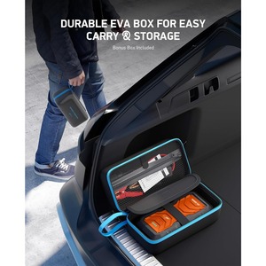 15000mahJump <strong>Starter</strong> - 2000A Smart Car Battery Booster Pack With UltraSafe Lithium Battery, Portable <strong>Jump</strong> Box With LED Light/USB - Product Image 6