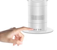 Ventilateur sans pales QG102 PRO 10 vitesses 35W 55db à faible bruit avec télécommande, mini-refroidisseur d'air portable le plus vendu