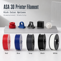 Filament ASA de haute qualité 1,75 mm 1 kg, couleurs personnalisées, résistant aux intempéries et aux UV, pour impression 3D structurelle extérieure