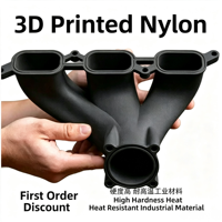 Piezas de Nailon de Alto Rendimiento Impresas en 3D con SLS Personalizadas para Prototipos Funcionales, Resistencia al Calor 60-200 ° Distorsión por Baja Temperatura C