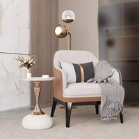 Table d'appoint nordique moderne en fer peint en blanc Design de luxe pour salon meubles de maison Table à côté durable