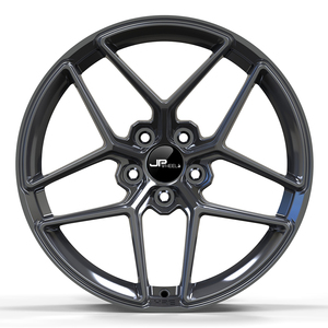 Jantes de voiture monobloc Hyper Black de rechange pour Chevrolet 18x8 pouces 5x112 Jantes de voiture en alliage forgé # JM7063 - Product Image 2