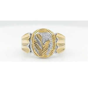 DIVYORO Premium Gold Plated <b>Men</b> <b>Ring</b> Copper and Brass Fashion Jewelry Classic Finger <b>Ring</b> with Elegant Timeless Design - Product Image 1