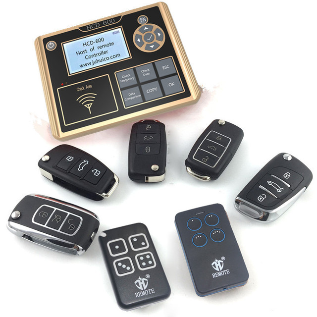 Automatic Rolling Code Remote Control Key Copier Machine for Garage Door 315/433/868MHz Plastic Programmer Duplicator