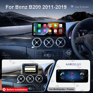 <span class=keywords><strong>Monitor</strong></span> Multimedia con Pantalla Táctil AHD de 12.3 Pulgadas, CarPlay Inalámbrico, Android Auto para Mercedes-Benz B200 2011-2019, Kit de Instalación Estéreo - Product Image 5