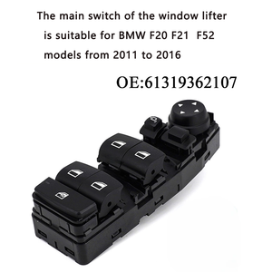 Prix d'usine, vente chaude, interrupteur principal de lève-vitre de voiture 61319362107, adapté aux modèles BMW F20, F21, F52 de 2011 à <span class=keywords><strong>2016</strong></span> - Product Image 2