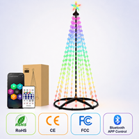 Luces LED Inteligentes para Árbol de Navidad RGBIC de Colores con Control por Aplicación, Decoraciones Navideñas Comerciales en Oferta 2026