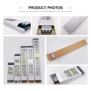 Fabrika Fiyatlı Alüminyum Gövdeli 60-400W IP20 12V 24V Işık Kutusu Dış Mekan <span class=keywords><strong>Ups</strong></span> Güç Kaynağı - Product Image 6