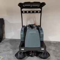 KR-SJ1450 Nouvelle conception de balayeuse industrielle autopropulsée électrique 48V 950W pour le nettoyage des rues