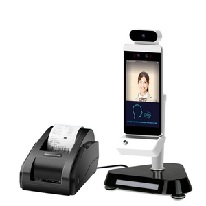 Alcoholímetro Integrado con Reconocimiento Facial, Control de Acceso con Medición de Temperatura, Control de Acceso Biométrico Personalizable - Product Image 2