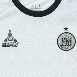 <span class=keywords><strong>Maglia</strong></span> da Calcio Personalizzata HEALY 2026 <span class=keywords><strong>a</strong></span> <span class=keywords><strong>Maniche</strong></span> Corte da Uomo, Asciugatura Rapida, <span class=keywords><strong>Bianca</strong></span>, in Poliestere Sublimato, per Allenamento - Product Image 4