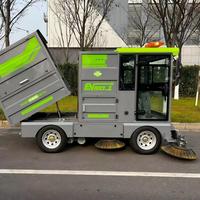 Camion de nettoyage de voirie électrique OEM HIGHTOP, balayeuse et laveuse de voirie, véhicule de balayage routier