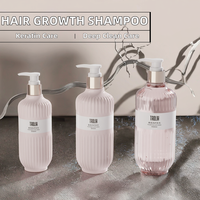 Ensemble de soins capillaires de haute qualité personnalisé OEM pour la croissance des cheveux, comprenant un shampoing, une lotion et un nettoyant visage 300ml 400ml, LOGO personnalisé