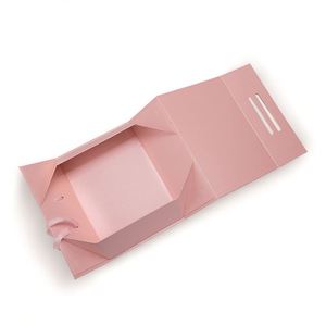 2026 Rc New Wholesale Luxury Flip Top Magnetic Clothing Packaging China Foldable Luxury Jewelry Perfume Gift Box Ribbon - Product Image 6