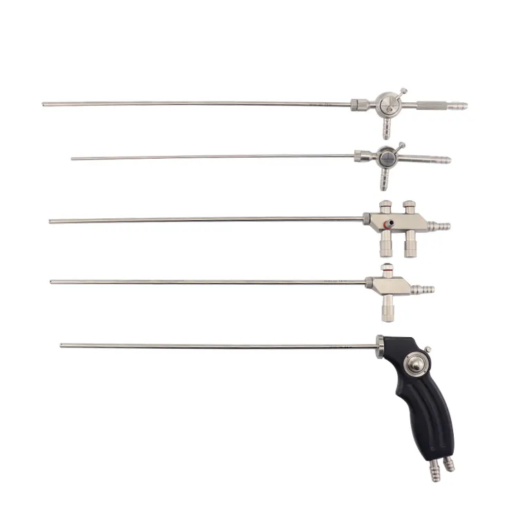 chirurgische instrumenten laparoscopie zuig spoelen knop zuig en irrigatie buis
