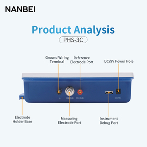 NANBEI-Instrumento de análisis de laboratorio, medidor de calidad del agua multiparámetros, <span class=keywords><strong>ph</strong></span>, tds, ec, precio - Product Image 6