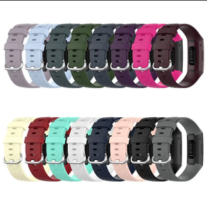 Pulsera de Color de banda deportiva de alta calidad <span class=keywords><strong>para</strong></span> <span class=keywords><strong>Fitbit</strong></span> <span class=keywords><strong>Charge</strong></span> SE correa de <span class=keywords><strong>reloj</strong></span> <span class=keywords><strong>para</strong></span> <span class=keywords><strong>Fitbit</strong></span> <span class=keywords><strong>Charge</strong></span> <span class=keywords><strong>3</strong></span>/4 correa de <span class=keywords><strong>reloj</strong></span> de silicona - Product Image 1