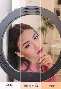 Anneau <span class=keywords><strong>lumineux</strong></span> LED de 10 pouces pour la beauté, la vidéo, les selfies, avec <span class=keywords><strong>trépied</strong></span>, température de couleur réglable et portable pour le maquillage et la photographie - Product Image 4