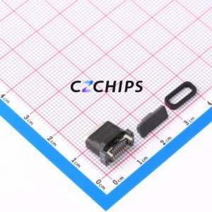 GT-USB-7096DA USB <b>Connector</b> SMD <b>Connector</b> ( <b>Connector</b> Type: Type-C )( Protocol Standard: USB 2.0 )( Gender: Female ) - Product Image 2