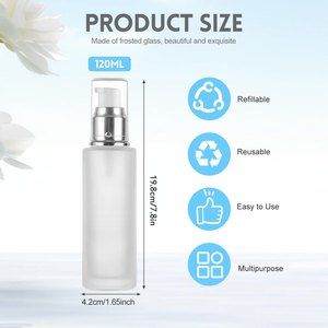 Cosmetics Frosted <b>Bottle</b> 100ML 200ML Pet <b>Plastic</b> <b>Bottle</b> Packaging for <b>Spray</b> <b>Bottle</b> - Product Image 2