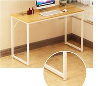 AILICHEN Table de bureau de direction de haute qualité design utilisé bureau d'ordinateur en acier avec dessus en bois