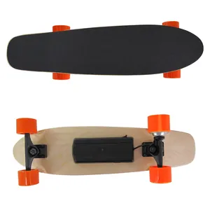 新设计越野电动滑板高速20公里/小时助力滑板带电机保护板