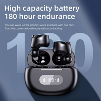 Fabrika Toptan Satış Kablosuz BT 5.3 Uyumlu Kulak İçi Stereo Spor Kulaklık AAC Kalitesi LED Akıllı Ses Kontrolü IPX-5 20