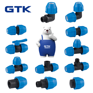 Bằng <span class=keywords><strong>TEE</strong></span> ổ cắm khuỷu tay <span class=keywords><strong>PP</strong></span> Phụ kiện cho thủy lợi GTK tất cả các kích thước <span class=keywords><strong>PP</strong></span> phụ kiện đường ống 20-110mm tất cả các loại <span class=keywords><strong>PP</strong></span> phụ kiện nén - Product Image 2