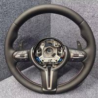 Volant sport M pour BMW F30 F10 F15 F36 F20 F22 F25 F32 M3 M4 M5 X5 E46 E60 E70 E90 E91 E92 Volant de voiture en cuir