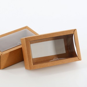 Cajón Kraft para ropa, correo reciclado, embalaje <span class=keywords><strong>de</strong></span> regalo plegable, Perfume, <span class=keywords><strong>gafas</strong></span> <span class=keywords><strong>de</strong></span> <span class=keywords><strong>sol</strong></span>, caja <span class=keywords><strong>de</strong></span> papel para pastel - Product Image 2