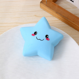 Juguetes de Goma Suave con Forma de Luna y Estrella, Juguetes Sensoriales Antiestrés de Rebote Lento para Todas las Edades, Regalos Unisex - Product Image 6