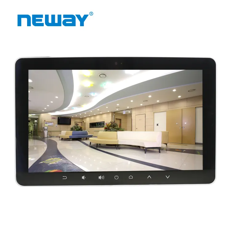 Hospital Useタブレット15.6インチ医療ディスプレイPOEタブレットWifi BT Camera Android 7.1 Tablet White