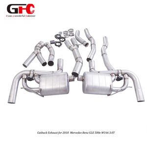 GFC s'applique à la Mercedes-Benz GLE400, GLE500, <span class=keywords><strong>GLE500E</strong></span> 3.0T W166 avec système d'échappement à soupape Catback de 2015 à 2019 - Product Image 6