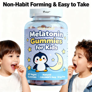 OEM/ODM Melatonine Gummies voor kinderen met kamille & citroenmelisse voor rustgevende slaap, leeftijd 3+, niet-afhankelijk, 1 mg melatonine supplement - Product Image 5