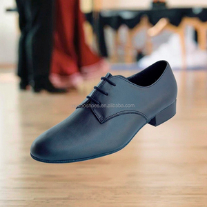 Evkoodance Nouvelles Chaussures <span class=keywords><strong>de</strong></span> <span class=keywords><strong>Danse</strong></span> Professionnelles en Cuir pour Hommes, <span class=keywords><strong>Salsa</strong></span>, Tango, Ballroom, Jazz, Latin, Noir, Talon 2,5 cm, EU44-48, Coton - Product Image 5