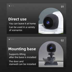 QZT Mini Wifi Cámara interior Smart Home Security Wifi Cámara Ir Visión nocturna Cámara inalámbrica - Product Image 5