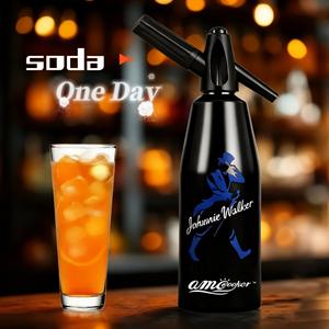 Kit de bouteille de <span class=keywords><strong>siphon</strong></span> à soda en aluminium multi-usage de 1000 ml, appareil à <span class=keywords><strong>eau</strong></span> <span class=keywords><strong>gazeuse</strong></span> portable, appareil à soda - Product Image 3